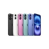 Apple iPhone 16 128 GB: 5G Mobile phone with Apple Intelligence, Camera Control, A18 Chip and a Big Boost in Battery Life. Works with AirPods; Black