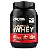 Optimum Nutrition Gold Standard Whey Protein, Muscle Building Powder with Naturally Occurring Glutamine and Amino Acids, Double Rich Chocolate, 29 Servings, 899 g, Packaging May Vary