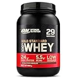 Optimum Nutrition Gold Standard Whey Protein, Muscle Building Powder with Naturally Occurring Glutamine and Amino Acids, Double Rich Chocolate, 29 Servings, 899 g, Packaging May Vary