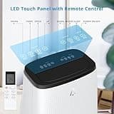GarveeHome Portable Air Conditioner, 14000 BTU Smart AC with Window Kit, 24H Timer & Fan Mode, Ventless Design, Portable AC with Hose Needed.