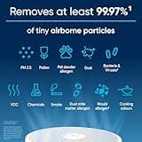 Blueair Blue Pure Mini Max Air Purifier with HEPASilent Filter For Rooms Up To 20m2 Removes 99.97% Particles, Pollen, Dust, Mould, Bacteria, Viruses, Activated Carbon Reduces VOCs [Amazon Exclusive]