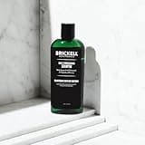 Brickell Men's Daily Strengthening Shampoo for Men, Natural and Organic Featuring Mint and Tea Tree Oil To Soothe Dry and Itchy Scalp, Sulfate Free and Paraben Free, 236 ml, Scented