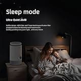 AIRAPEX 2 in 1 Air Purifier and Evaporative Humidifier Combo for Bedroom, H13 True HEPA Filter, Cool Mist-Free Air Humidifier evaporative WIFI Connect