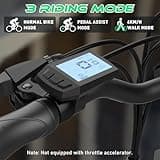 HITWAY 250W BK2 Electric Bike - Foldable 16" Alloy Frame, 25km/h, 7.8Ah Battery E bike, Ideal for Adults & Teens, Electric Bicycle with Smart Display and Disc Brakes