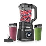Ninja Detect Power Blender Pro Blender with BlendSense Technology for Smoothies, Food, Compact, Personal Portion, 1,800 Watts of Power, 2.1L Jug, (2) 0.71L Cups, Black, TB301