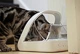 Sure Petcare SureFeed Microchip Pet Feeder with Sealed Lid, RFID Collar Tags Compatible, Works for Wet and Dry Food, White, 4 x C Cell Batteries Required, Not Included