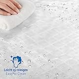 ecooe Shower Curtain Waterproof Mildew Resistant 180 x 180 cm Inch Plastic Clear Shower Curtains 100% EVA Bath Curtain 3D Rhombus 70 x 70 with 12 Hooks Rings for Shower or Bathtub