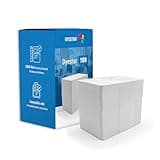 100 x Dyestar Blank Plastic Cards for ID Printing - Compatible with All Plastic Card Printers