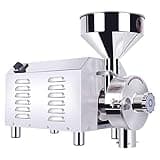MAIES 1500W Commercial Electric Grain Grinder Ultra Grinder Machine Pulverizer Family Medicial Cereal Grain Mill Machine Coffee Grinder Powder Machine Mill Grinder 1600W 220V
