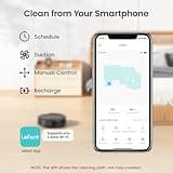 Lefant M210P Robot Vacuum Cleaner, Featured Carpet Cleaner Small Robot 7.8cm Thin 28cm DIA, Robotic Vacuum Alexa Voice Control Self-Charging Ideal for Pet Hair Hard Floor and Carpet