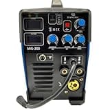 MIG 200 INVERTER WELDER 4in1 MMA ARC TIG LIFT GAS GASLESS SPOOL GUN PORT 200A