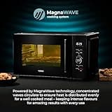 Tower T17133 AirWave Pro Oven 2-in-1 Microwave & Air Fryer with Digital Display Vortx Technology, Magnawave Technology, 20 Cooking Pre-sets, 26L, 900W, Black