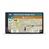 Garmin DriveSmart 55, GPS Sat Nav, 5.5" Edge to Edge Display, Map Updates for UK, Ireland and Full Europe, Live Traffic via app, Bluetooth Hands-free Calling, Voice Commands and Smart Features