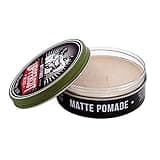 Uppercut Deluxe Matte Pomade Hair Styling Product For Men With A Medium Hold, No Shine Water Based Matte Hair Styling Product Easy Wash Out, No Residue 100g