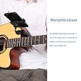 Soporte Para Teléfono | Sujetador De Teléfono With Clip - Accesorio De Abrazadera Para Smartphone Grabar Transmitir Videollamadas Viajar Relajarse | Accessory Clamp Clip Soporte Guitarra Móvil Gra