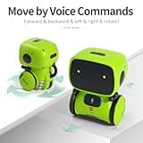 GILOBABY Interactive Smart Robot Toys, Intelligent Robot for Kids, Children Girls & Boys Robotic 3 Years Old Up, Voice Control & Touch Sense, Dance & Sing & Walk, Recorder & Speak Like You