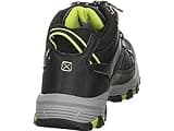 Skechers Men's Selmen Melano Hiking Boot, Black Leather W/Synthetic & Mesh, 10 UK