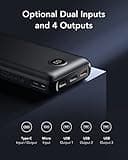 VEGER Power Bank Fast Charging,30000mAh Portable Charger PD 20W USB C Battery Pack with 4 Outputs & 2 Inputs Compatible with iPhone/iPad/Smartphones Tablet and More