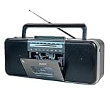 WIITHINK Portable Cassette Player Recorder, AM/FM/SW Radio, Bluetooth, USB/SD, 10W Speaker, Record to Cassette/USB/SD, MP3 Converter