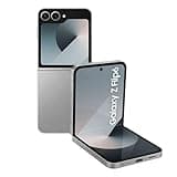 Samsung Galaxy Z Flip6 AI Smartphone, Unlocked Android Smartphone, 512GB Storage, 50MP Camera, Silver Shadow, 3 Year Manufacturer Extended Warranty (UK Version)