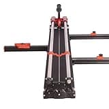 ROJOO 48inch Double Slide Rail Manual Tile Cutting Machine Wide Aluminum Bottom Plate Ceramic Porcelain Tile Cutter Heavy Duty 1200mm RJ1200JCSG