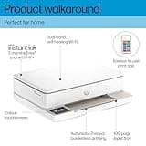 HP Envy 6120e All in One Printer | Perfect for Home | Colour | Wireless | Print, Scan & Copy | 6 months free Instant Ink limited time only | Easy Setup & Reliable Wi-Fi | White