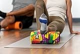 TriggerPoint Grid Foam Roller – Multi-Density Foam Surface, Firm Compression for Muscle Recovery, Pre/Post Workout Massage, Hollow Core, Trusted by Professionals, Free Online Videos, 33cm, Rainbow
