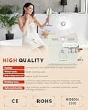 CGOLDENWALL Luxury Steam Generator Shower Home Steam Shower System Sauna Spa Steam Bath Generator Suitable for Heating Space 10.5 m³ (10.5KW, 380V)