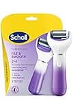 Scholl ExpertCare 2-in-1 File & Smooth. Dual Speed Pedi Electric Foot File for Hard Skin and Callus Removal. Batteries Included