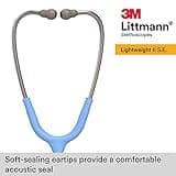 3M Littmann Lightweight II S.E. Stethoscopes, Ceil Blue Tube, 28 inch, 2454