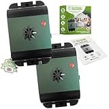 ISOTRONIC® Ultrasonic Bird Repeller device, Battery powered portable Bird Deterrent, Scarer - Pack of 2 Pcs.
