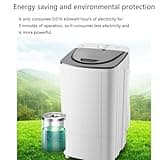MGHRUE 10Kg Spin Dryer, Energy & Power Saving Spinner, 360° Blue Light, 2800 RPM Portable Clothes Dryer