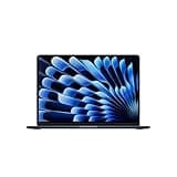 Apple 2025 MacBook Air 13-inch Laptop with M4 chip: Built for Apple Intelligence, 13.6-inch Liquid Retina Display, 16GB Unified Memory, 512GB SSD Storage, 12MP Center Stage Camera, Touch ID; Midnight