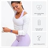 Garmin Lily 2, Stylish Small 35mm Smartwatch and Fitness Tracker with Hidden Display, Patterned Lens , Bright Touchscreen Display and up to 5 days battery life, Coconut