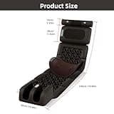 Full Body Massage Mat, Muscle Relaxation Massage Pad with Waist Airbag, Remote Control Heating Massage Cushion Father Mother's Gift for Shoulder, Neck, Leg