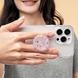 PopSockets Phone Grip with Expanding Kickstand, Adhesive Grip- Purple Fields