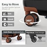 Vipbox Suitcase 28 Inch (3-Years VIP Service) Hard Shell Expandable Large Capacity Travel Luggage Ultra Durable 100% Polycarbonate Lightweight with TSA Lock Spinner Wheels, Premium Black