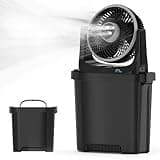 EasyAcc Portable Air Cooler Fan,20000mAh Battery 116Hrs,7000ML Water Tank,Misting Camping fan 3 Spray Mister,Remote, 3-in-1 Fan for Home, Bedroom, Kitchentchen,Outdoor