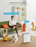 GoveeLife Smart Air Purifier for Home Large Rooms and Allergies, Covers up to 97m², PM2.5 Monitor, HEPA Sleep Mode, 3-in-1 Filter with App and Alexa Control for Pet Hair, Pollen, and Odors