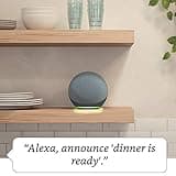 Certified Refurbished Echo (4th generation, 2020 release) | With premium sound, smart home hub and Alexa | Charcoal