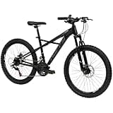 Huffy Korros 27.5 Inch Men's Mountain Bike Hardtail + Front Suspension + Shimano 21 gears MTB, Bronze