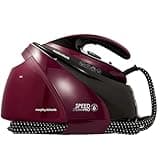 Morphy Richards 332102 Steam Generator Iron with a Power of 3000W Speed Pro Pressurised-332102, Ceramic, Mulberry, 160g