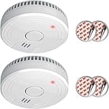 ELRO FS1805 | 2-Piece Smoke Alarm Set | Magnetic Mounting Kit | 5-Year Battery | Complies with European Standard EN14604 | White | Set of 2