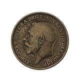 The Year The Titanic Sank 1912 George V Bronze One Penny Coin 1p in Display Case