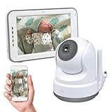 ELRO Baby BC3000 Babyphone Royale-Babyfon-mit 12,7 cm Touchscreen Monitor HD-und App, 1 Stück (1er Pack)