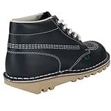 Kickers Women's Kick Hi Classic Ankle Boots | Extra Comfortable | Added Durability | Premium Quality, Blue, 6.5 UK