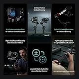 DJI RS 4, 3-Axis Gimbal Stabilizer for DSLR and Mirrorless Cameras Canon/Sony/Panasonic/Nikon/Fujifilm, 2nd-Gen Native Vertical Shooting, 2-Mode Switch Joystick, Teflon Axis Arms, Camera Gimbal