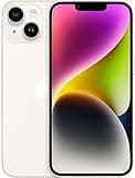 Apple iPhone 14, 128GB, Starlight - (Renewed)