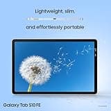 Samsung Galaxy S10 FE Android Tablet, Wifi, 128GB Storage, 8GB Memory, 10.9" Display, S Pen included, Long lasting Battery, Grey, 3 Year Manufacturer Extended Warranty (UK Version)