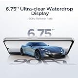 DOOGEE Note 58 Mobile Phones, (2025) Newest Android 15 Phone, 6250mAh 32GB+128GB/2TB Smart Phone, 6.75" HD+, 16MP+8MP, 4G Dual SIM Free Unlocked Mobile Phones, Face ID, Widevine L1, 5G WiFi/OTG/NFC